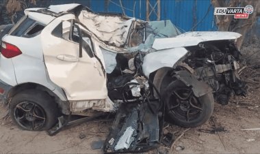 मित्राच्या वाढदिवस पार्टीवरून परतताना 4 विद्यार्थ्यांचा अपघाती मृत्यू 