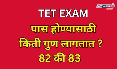 TET परीक्षेत 82 गुणांना पास की 83 गुणांना? उमेदवारांचा आक्षेप 