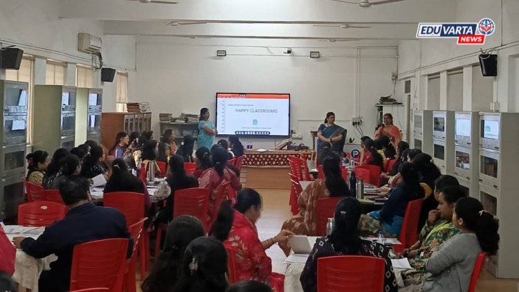 प्रियदर्शनी स्कूलतर्फे  “हॅपी क्लासरूम”  विषयावर प्रशिक्षण