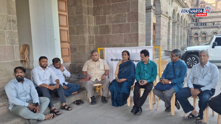 कुलगुरूंच्या विरोधातील  सागर वैद्य यांचे ठिय्या आंदोलन स्थगित