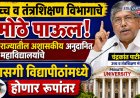 सरकारचे मोठे पाऊल! राज्यातील अनुदानित महाविद्यालयांचे खासगी विद्यापीठांमध्ये रूपांतर होणार