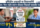 दृष्टिहीन विद्यार्थ्यांची ऐतिहासिक कामगिरी; स्वतः टाईप करून दहावीत मिळवले 91 टक्के गुण