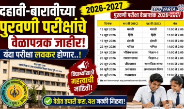 दहावी-बारावीच्या पुरवणी परीक्षांचे वेळापत्रक जाहीर, यंदा परीक्षा लवकर होणार..