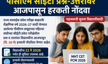 CET CELL: पीसीएम ग्रुपच्या सीईटी प्रश्नोत्तरांवर आजपासून आक्षेप नोंदवता येणार 