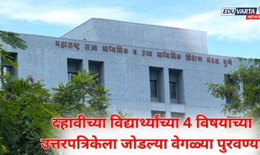 धक्कादायक: दहावीच्या विद्यार्थ्यांच्या 4 विषयाच्या उत्तरपत्रिकेला शिक्षकाने जोडल्या वेगळ्या पुरवण्या;निकाल राखीव