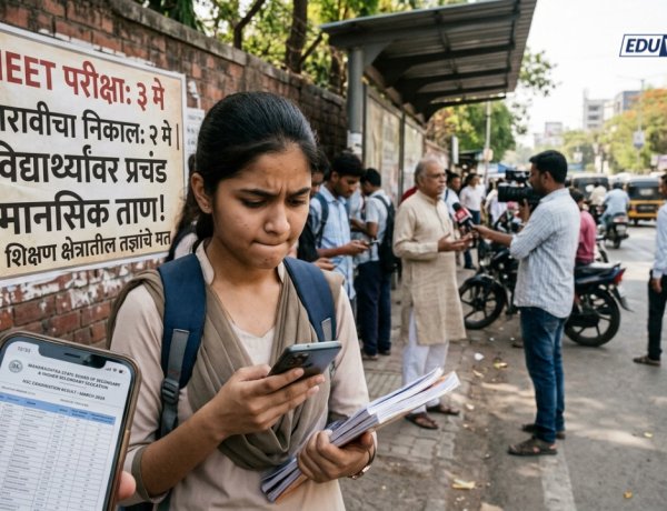 बोर्डाची बारावी निकालाची तारीख चुकली; नीट परीक्षेपूर्वी विद्यार्थी तणावाखाली