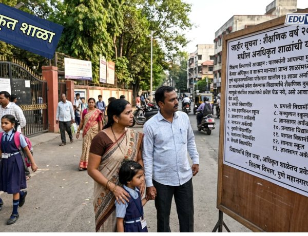 शिक्षण विभागाकडून अनधिकृत शाळांची यादी जाहीर; विद्यार्थ्यांचे होणार शैक्षणिक नुकसान