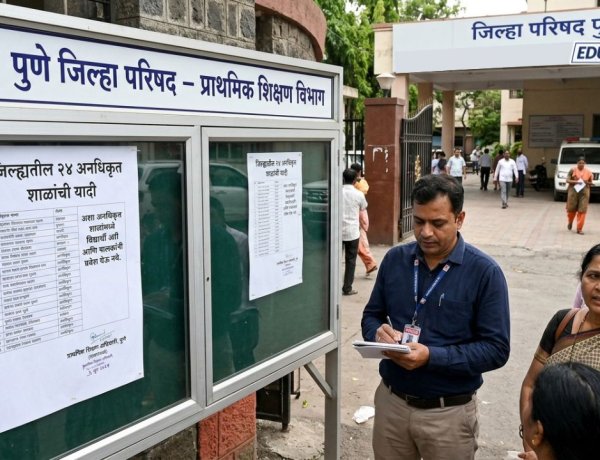 पुणे जिल्ह्यातील 24 अनधिकृत शाळांची यादी जाहीर; मुळाशीत सर्वाधिक 8 शाळा