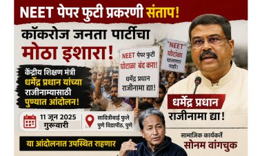 पुण्यातील कॉकरोज जनता पार्टीच्या आंदोलनाला सोनम वांगचुक हजर राहणार; SPPU विद्यापीठात उद्या आंदोलन
