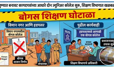 धक्कादायक: बोगस शासन निर्णयावर कॉलेज राजरोसपणे सुरू; चौकशीनंतर संस्थाचालक, मुख्याध्यापकांविरोधात गुन्हा दाखल 