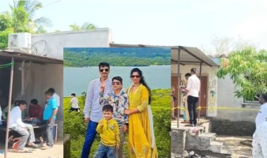 सोलापूर हादरलं! मुख्याध्यापकाने दोन मुलांसह पत्नीला संपवले, घटनास्थळी २२ पानी सुसाीट नोट सापडली
