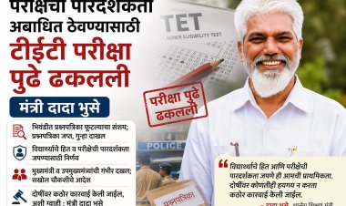 परीक्षेची पारदर्शकता अबाधित ठेवण्यासाठी टीईटी परीक्षा पुढे ढकलली; मंत्री दादा भुसे