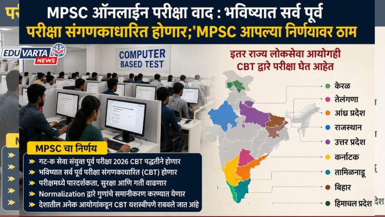 MPSCऑनलाईन परीक्षा वाद: भविष्यात सर्व पूर्व परीक्षा संगणकाधारित होणार; MPSC आपल्या निर्णयावर ठाम
