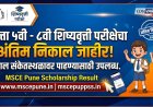 पाचवी- आठवी शिष्यवृत्ती परीक्षेचा निकाल अखेर जाहीर; कोणाला मिळाली स्कॉलरशीप