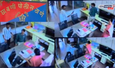 शाळेतील विद्यार्थ्याचा शिक्षकावर चाकू हल्ला; मुख्याध्यापिकेच्या केबिनमध्ये घडली थरारक घटना