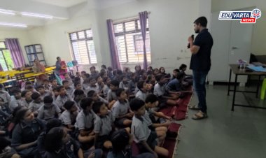 पावनखिंडीच्या शौर्यगाथेचा विद्यार्थ्यांना प्रेरणादायी परिचय; बाल शिक्षण मंदिर इंग्रजी माध्यम शाळेत संवादात्मक सत्र