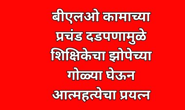 बीएलओ कामाच्या प्रचंड दडपणामुळे झोपेच्या गोळ्या घेऊन आत्महत्येचा प्रयत्न