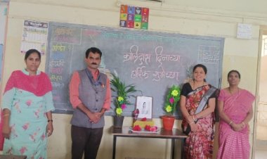 रेणावीकर माध्यमिक विद्यालयात कालिदास दिन उत्साहात साजरा