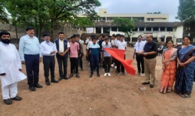 म. ए. सो. वाघीरे विद्यालयात ‘पावनखिंड दौड’ उत्साहात; विद्यार्थ्यांना स्वराज्याच्या इतिहासाची प्रेरणा
