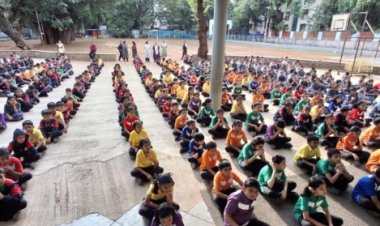 बाल शिक्षण मंदिर इंग्रजी माध्यम शाळेत महाकवी कालिदास दिन उत्साहात साजरा