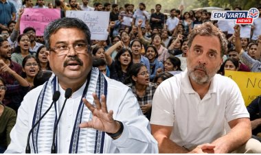 नीट पेपरफुटीवरुन राजकीय वाद; शिक्षणमंत्री धर्मेंद्र प्रधानांचा राहुल गांधींवर हल्लाबोल