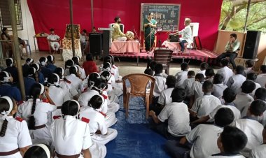 कीर्तन सोहळ्याने म.ए.सो. ज्ञानमंदिर कळंबोली विद्यालयात गुरुपौर्णिमा साजरी