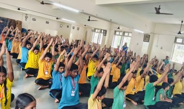 एम.ई.एस. विद्या मंदिरात गुरुपौर्णिमा उत्साहात साजरी