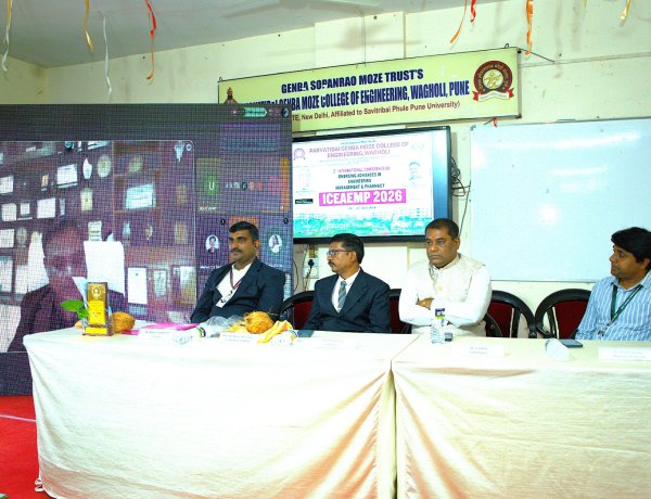मोझे अभियांत्रिकी महाविद्यालयात आंतरराष्ट्रीय परिषद संपन्न