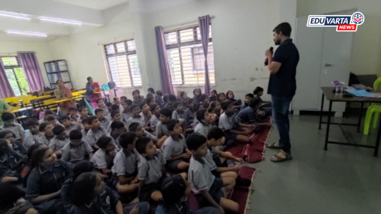 पावनखिंडीच्या शौर्यगाथेचा विद्यार्थ्यांना प्रेरणादायी परिचय; बाल शिक्षण मंदिर इंग्रजी माध्यम शाळेत संवादात्मक सत्र