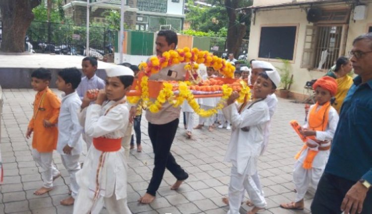 बाल शिक्षण मंदिरात आषाढी एकादशीनिमित्त पालखी सोहळा उत्साहात