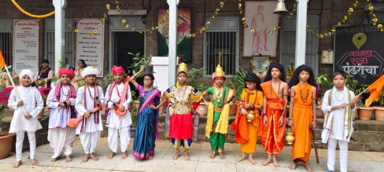 मएसोच्या मुलींच्या विद्यालयात आषाढी एकादशीनिमित्त भक्तिमय पालखी सोहळा