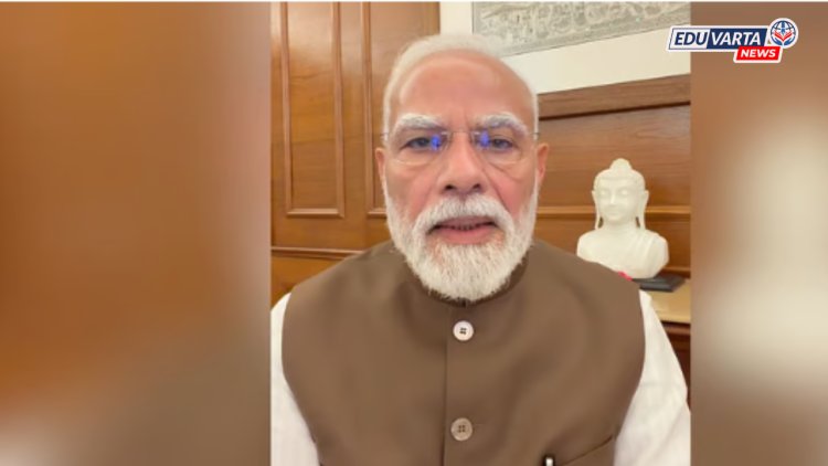 पेपरफुटी विधेयक मंजूर झाल्यानंतर पंतप्रधान मोदींनी  'सेल्फी व्हिडिओ'द्वारे विद्यार्थ्यांना केले आवाहन