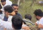 सरकारी शाळेच्या पाहणीसाठी गेलेल्या CJP प्रवक्ता आशुतोष रांका यांच्यावर चिखल व दगड फेकत कपडे फाटेपर्यंत मारहाण