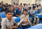 गरवारे प्रशालेतील विद्यार्थ्यांनी साकारल्या आकर्षक पर्यावरणपूरक रॉकेटच्या प्रतिकृती