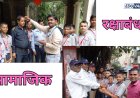 म. ए. सो. मुलांच्या विद्यालयातर्फे पुणे पोलिसांना राखी बांधून सामाजिक रक्षाबंधन