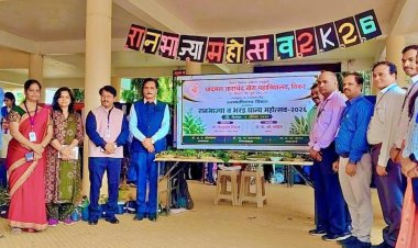 रानभाज्या आणि भरडधान्य महोत्सवातून जैवविविधता, पोषण आणि परंपरेचा जागर