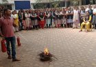 प्रियदर्शनी स्कूलमध्ये अग्निसुरक्षा प्रशिक्षण व प्रात्यक्षिक सराव