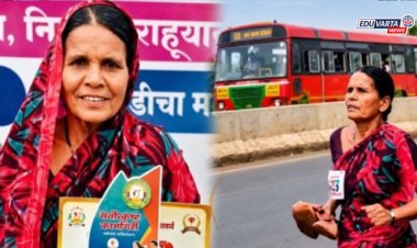 मुलीच्या शिक्षणासाठी ४७ वर्षीय आई अनवाणी पायाने धावली अन् मॅरेथॉन जिंकली