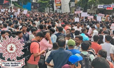 पुण्यात एमपीएससी विद्यार्थ्यांचा संतप्त मोर्चा; '१२ तास अभ्यास की पैसे फेकून अधिकारी होयचे?'