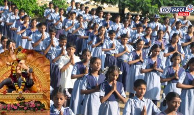 आशियाई विक्रम! पुण्यातील १२ हजारांहून अधिक विद्यार्थ्यांनी एकत्रित गायले गणेशस्तोत्र