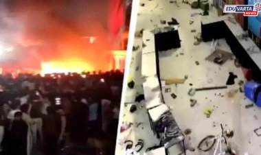 LPU कॅम्पसमध्ये अफवेमुळे हिंसक आंदोलन; जवळपास दोन हजार विद्यार्थी रस्त्यावर, तोडफोड व जाळपोळ
