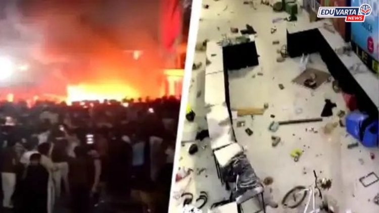 LPU कॅम्पसमध्ये अफवेमुळे हिंसक आंदोलन; जवळपास दोन हजार विद्यार्थी रस्त्यावर, तोडफोड व जाळपोळ