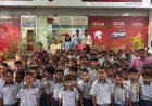 बाल शिक्षण मंदिर शाळेच्या विद्यार्थ्यांची सारस्वत बँकेला भेट